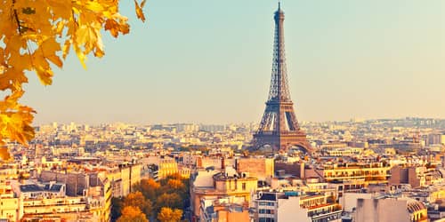 Boston - Paris flight ticket